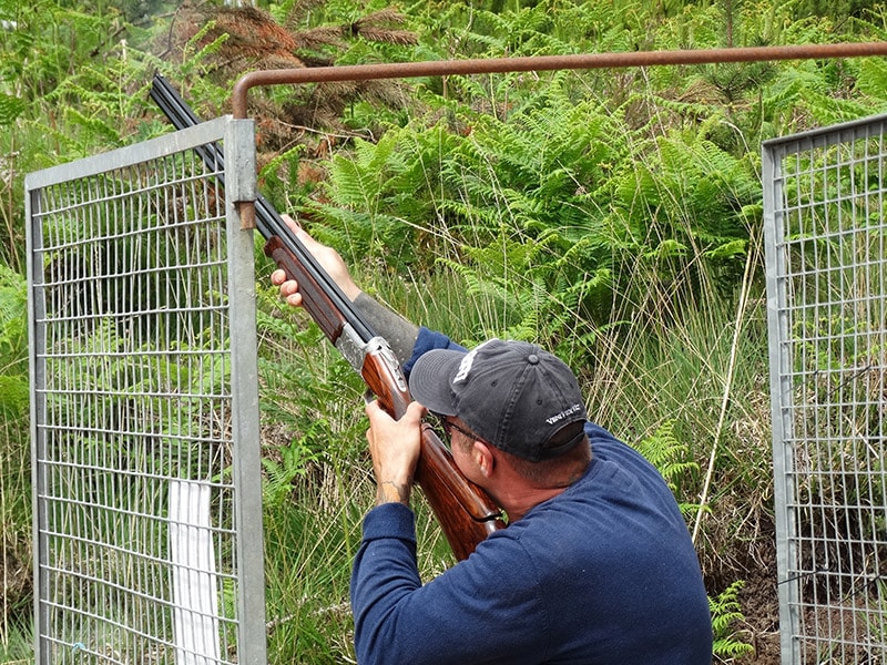 clay pigeon shooting blandford